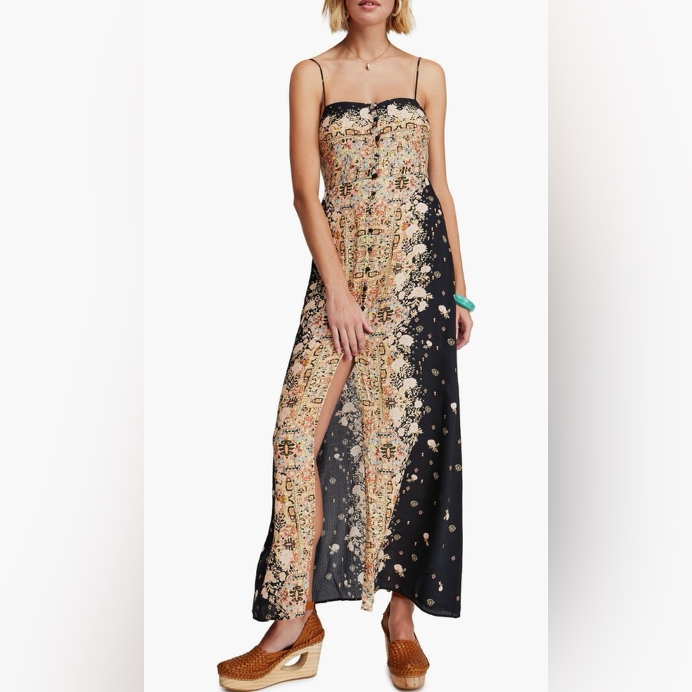 Free People Morning Song Boho Maxi Dress